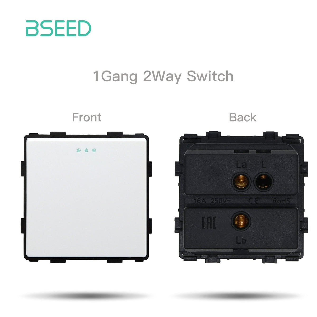 BSEED Product Customization Bseedswitch 1gang 2way switch function key 