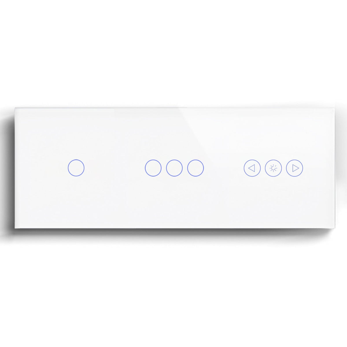 BSEED Double 1Gang WiFi Switch With wifi dimmer Switch 228mm 照明开关 Bseedswitch White 1Gang+3Gang+Dimmer Switch 