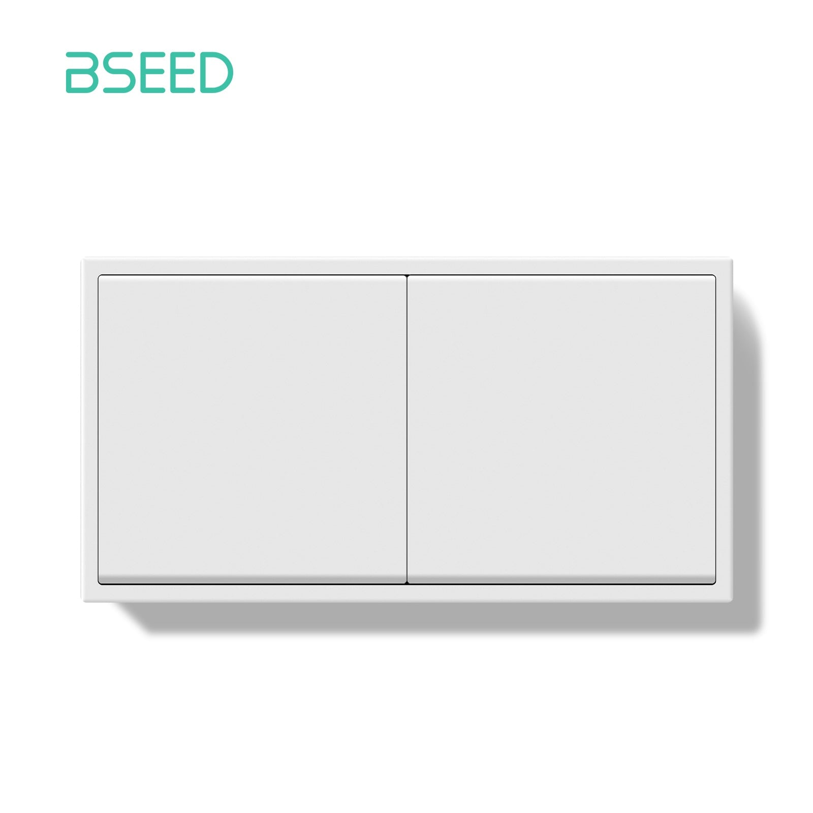 BSEED Product Customization Bseedswitch EG series 1gang 1way switch with 1gang 1way switch 