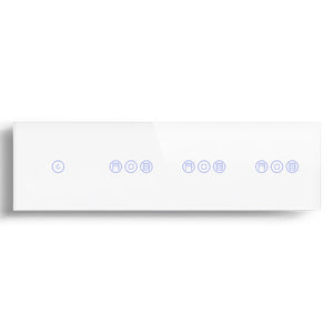 BSEED 1/2/3 Gang WiFi Switch With Triple Roller Shutter Switch 299mm Light Switches Bseedswitch 