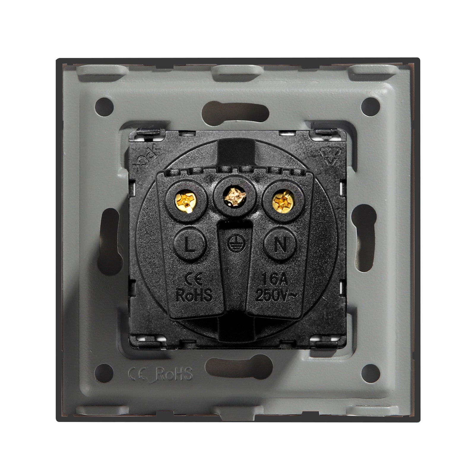 BSEED EU Wall Sockets Power Outlets Glass Panel 16A Power Outlets & Sockets Bseedswitch 