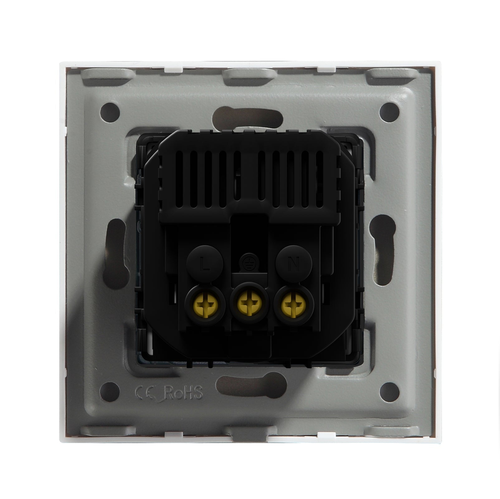 BSEED EU sockets with Double 2.1A Type-C Interface Outlet Wall Socket With Waterproof Power Outlets & Sockets Bseedswitch 