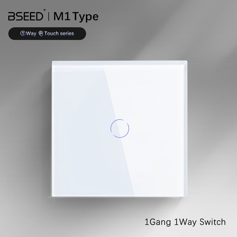 BSEED Touch Switches 1/2/3/4 Gang 1/2 Way No Neutral Light Switches Bseedswitch 