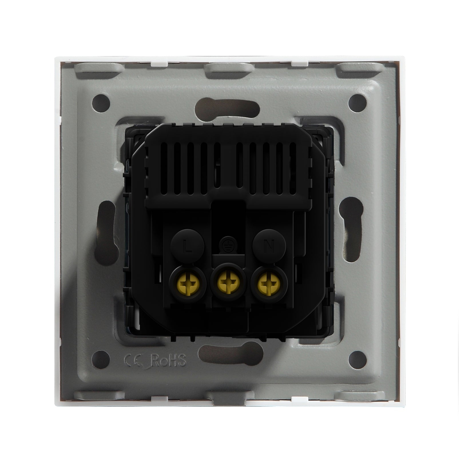 BSEED EU sockets with Double 2.1A Type-C Interface Outlet Wall Socket With Waterproof Power Outlets & Sockets Bseedswitch 