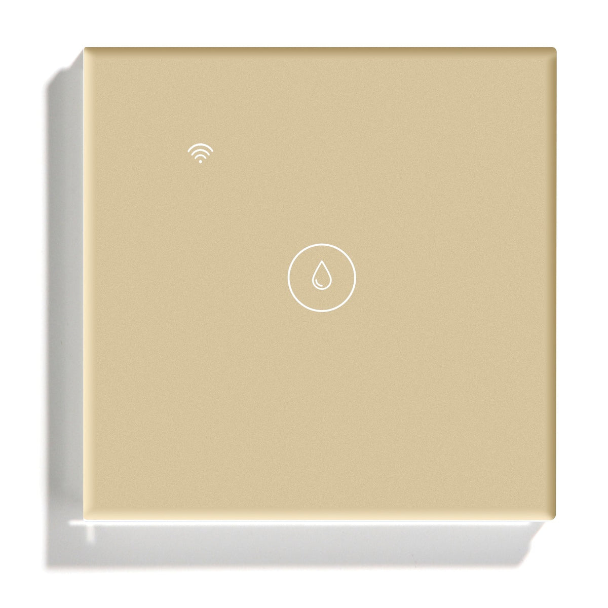 BSEED Wifi Boiler Smart Switch Water Heater Switches Touch Panel 20A Wall Plates & Covers Bseedswitch Gold 