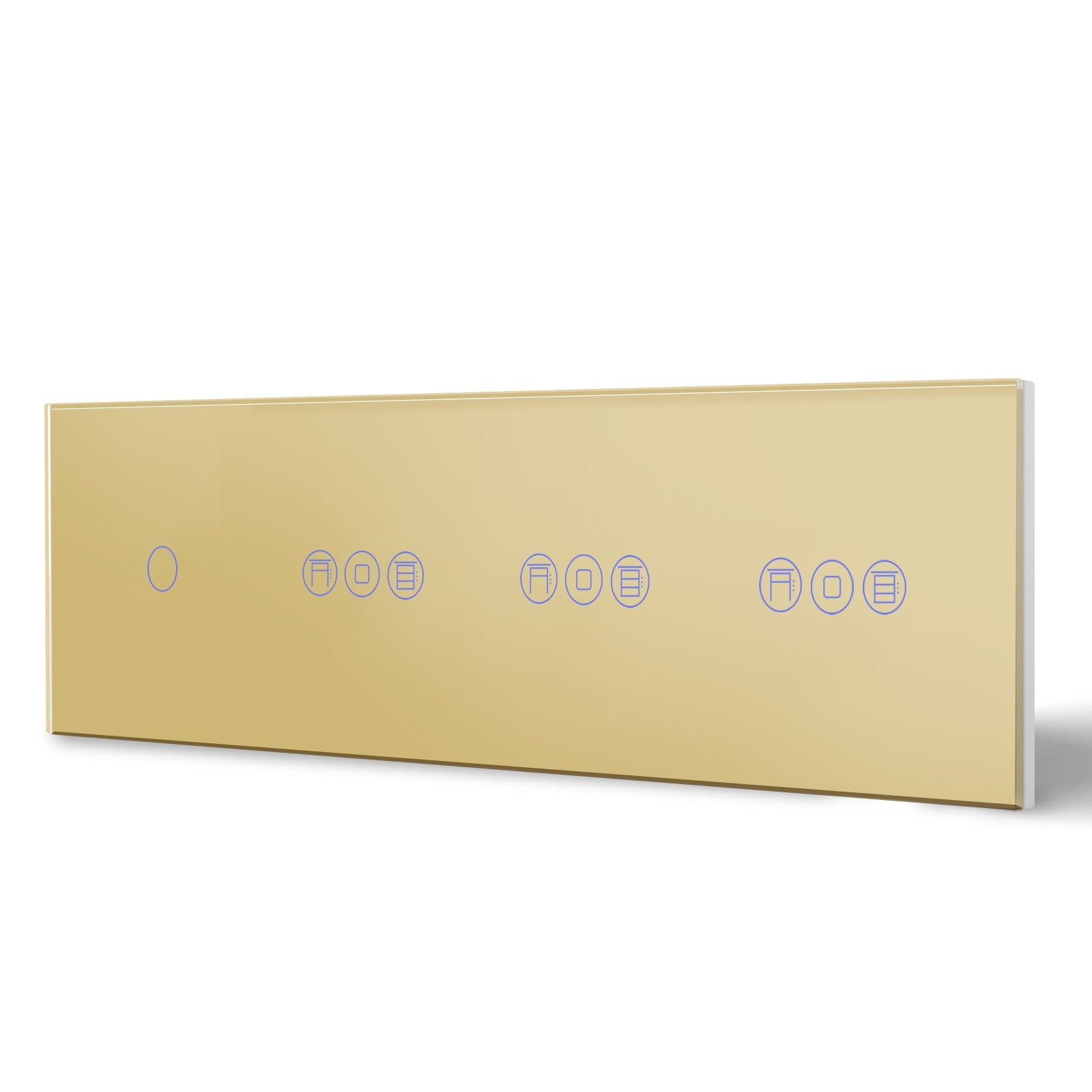 BSEED 1/2/3 Gang WiFi Switch With Triple Roller Shutter Switch 299mm Light Switches Bseedswitch 