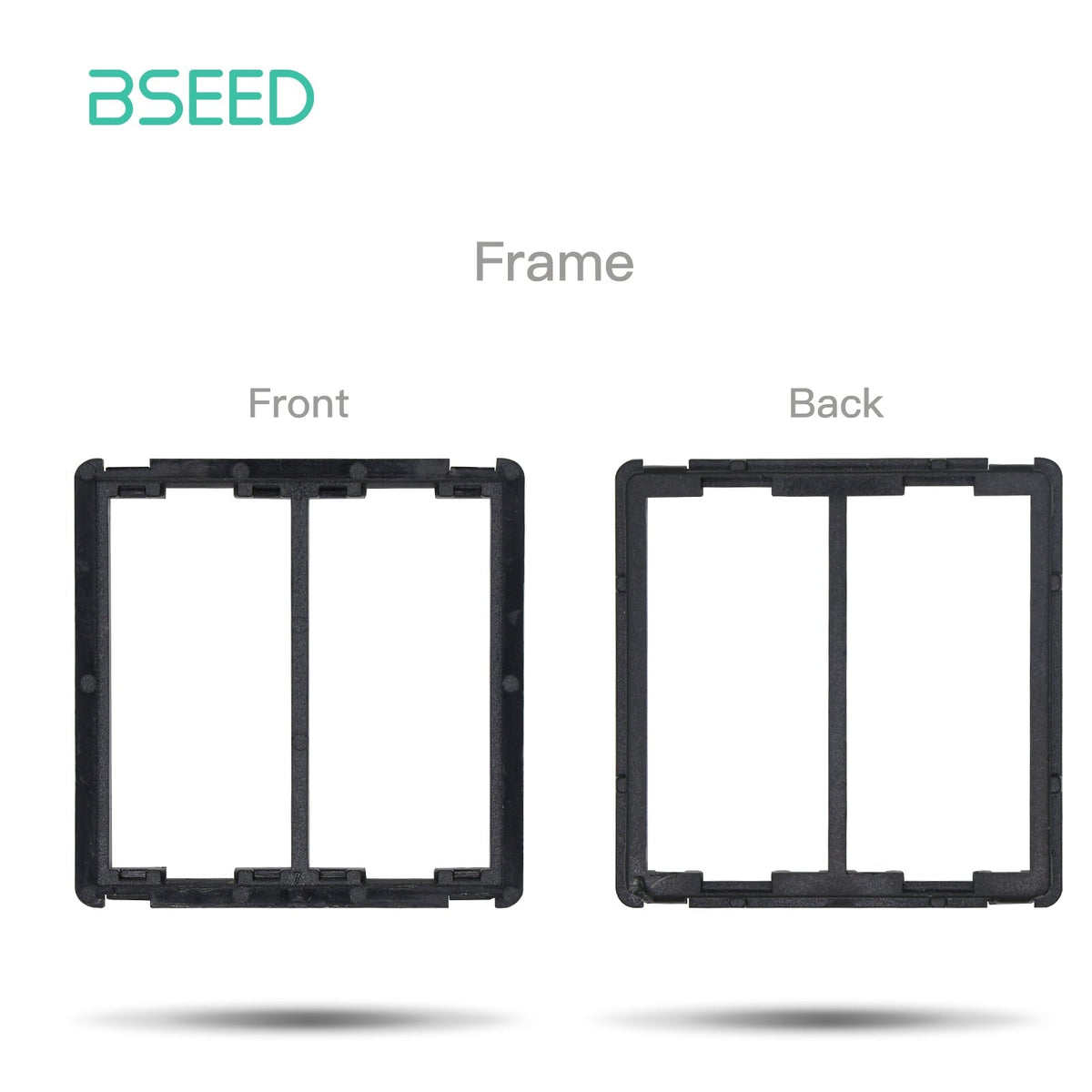 USB Wall Plug Socket Outlets Socket Frame DIY Parts Free Combination Bseedswitch White frame 