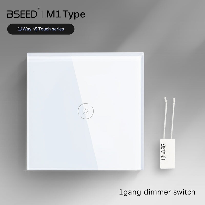 Bseed Touch Dimmer Switch 1/2 Gang 1/2 Way Light Switches Bseedswitch 
