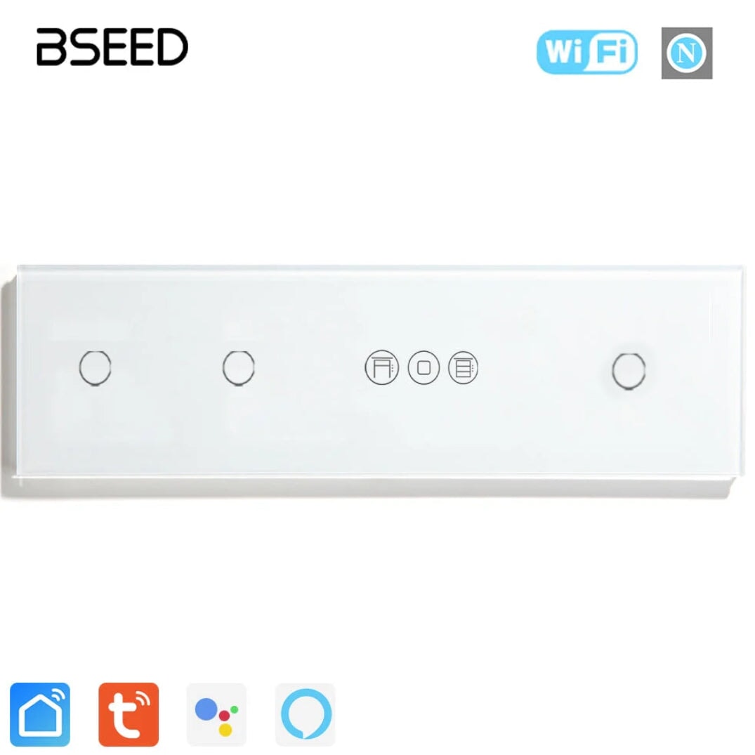 BSEED Product Customization Bseedswitch wifi 1gang switch with wifi 1gang switch with wifi roller shutter switch with wifi 1gang switch black 