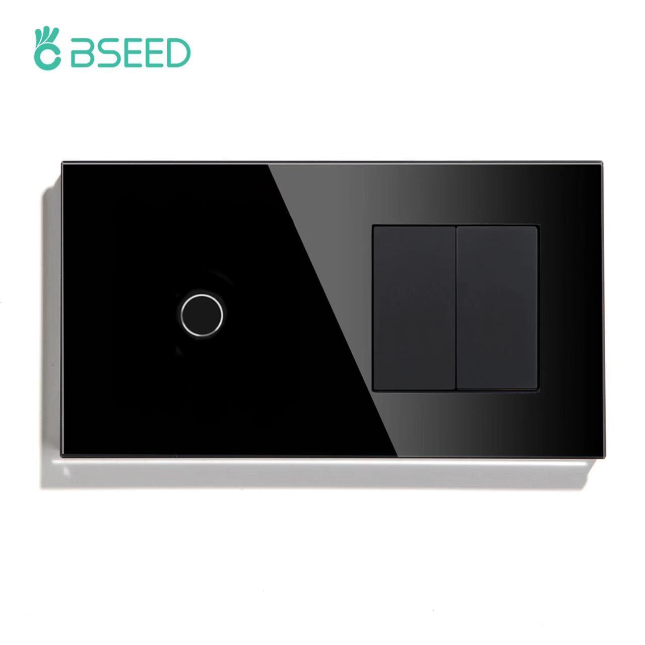 BSEED Product Customization Bseedswitch 1gang 2way touch switch with blank key and blank key 