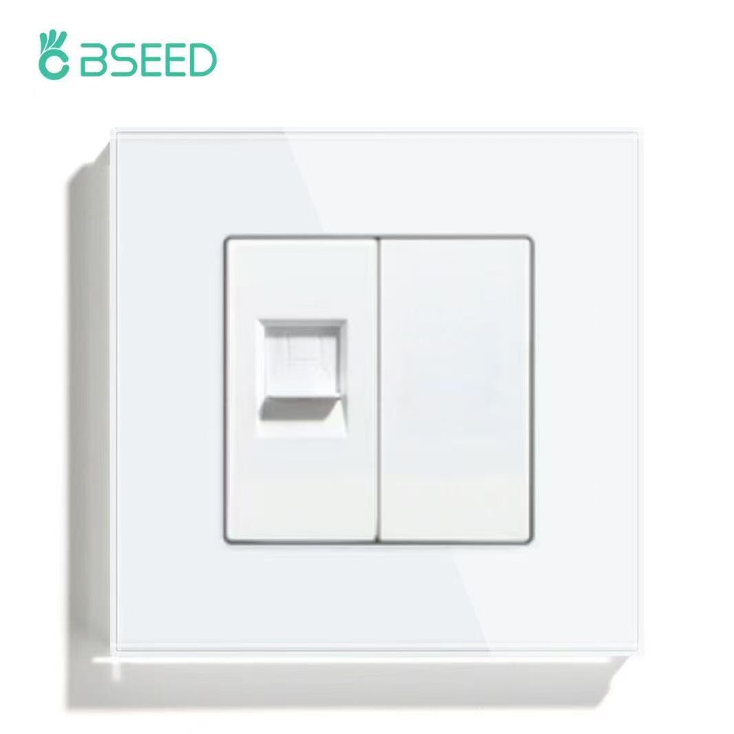 BSEED Product Customization Bseedswitch cat5 socket and blank key 