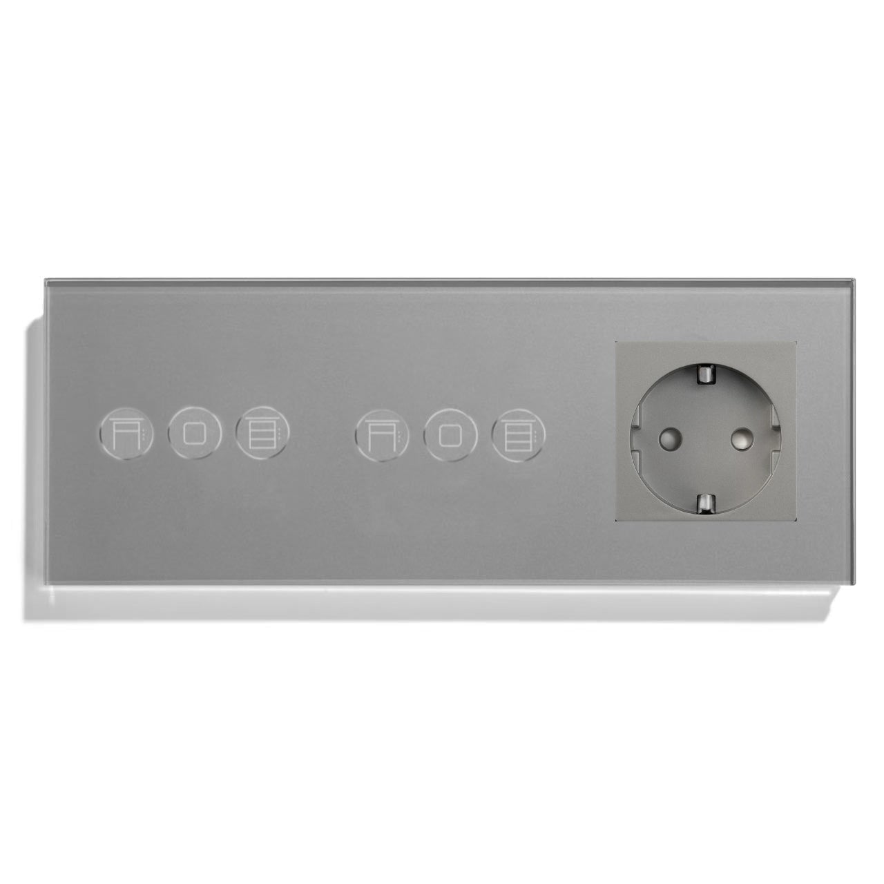 BSEED Product Customization Bseedswitch zigbee roller shutter switch with zigbee roller shutter switch with eu socket 