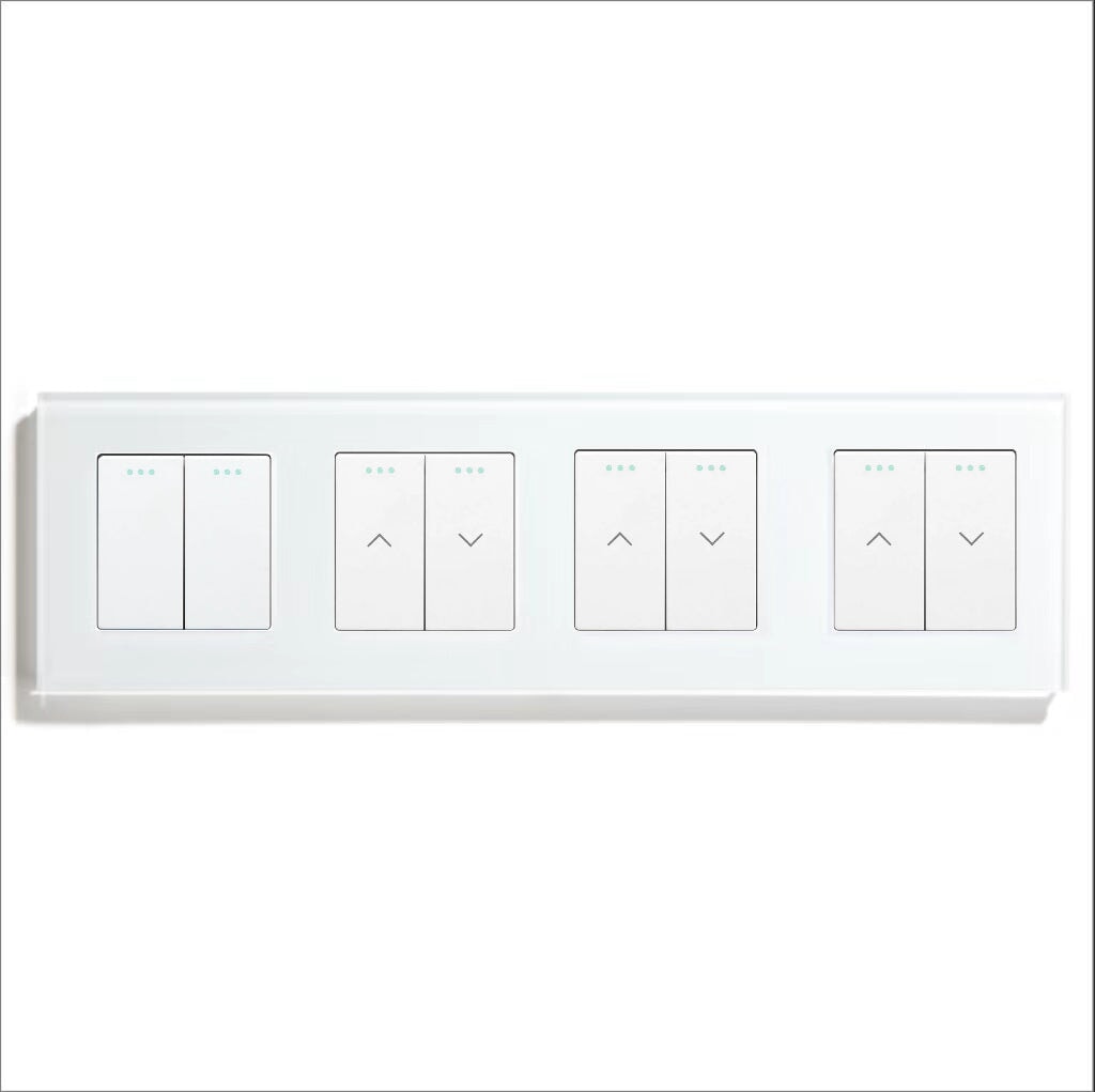 BSEED Product Customization Bseedswitch 2gang 2way switch with curtain switch with curtain switch with curtain switch 