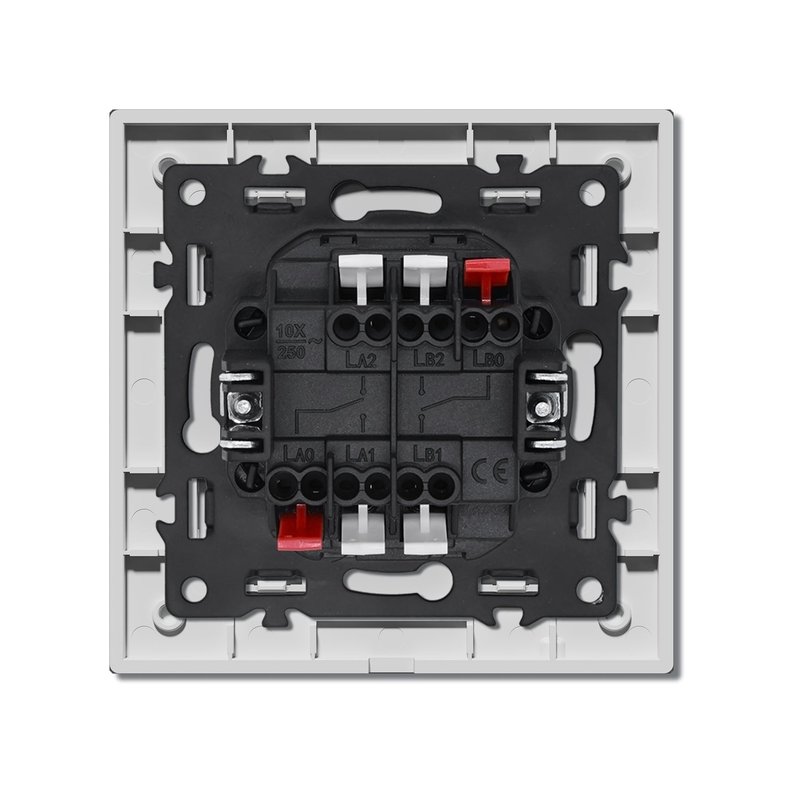 Bseed Echo Series Light Switch Glass Panel With Clamping technology with Neon Light Switches Bseedswitch 