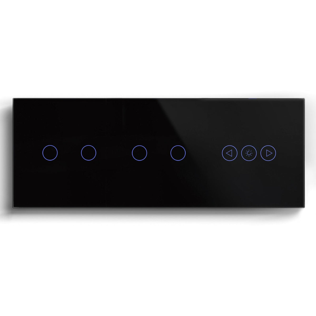 BSEED Double 1Gang WiFi Switch With wifi dimmer Switch 228mm 照明开关 Bseedswitch Black 2Gang+2Gang+Dimmer Switch 