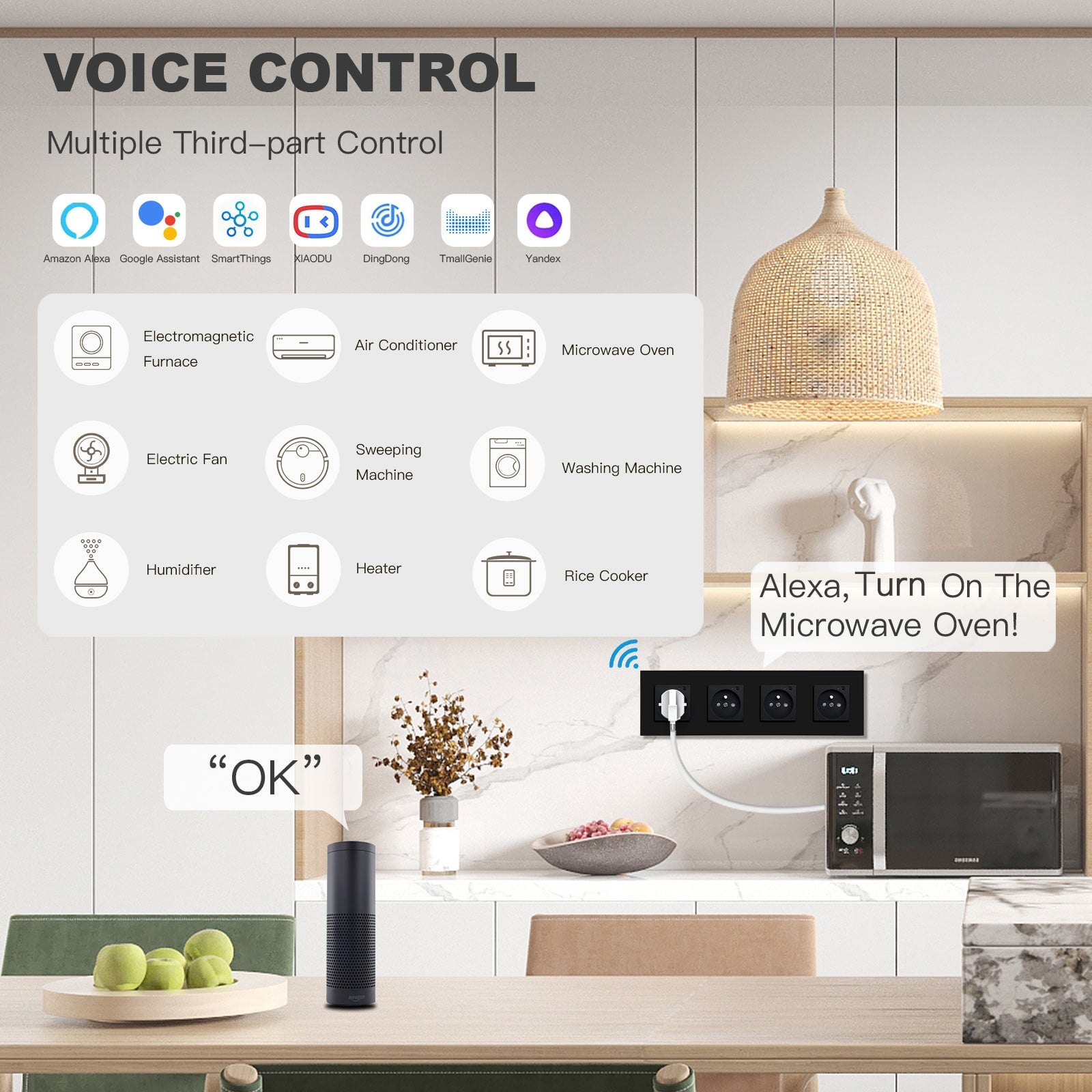 Bseed Wifi FR Standard Socket Wall Sockets With Energy Monitoring Power Outlets & Sockets Bseedswitch 