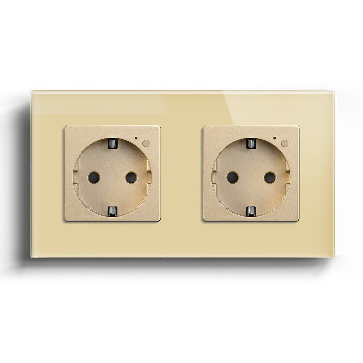 BSEED Wifi EU Wall Sockets Single Power Outlets Kids Protection Power Outlets & Sockets Bseedswitch gold Double 