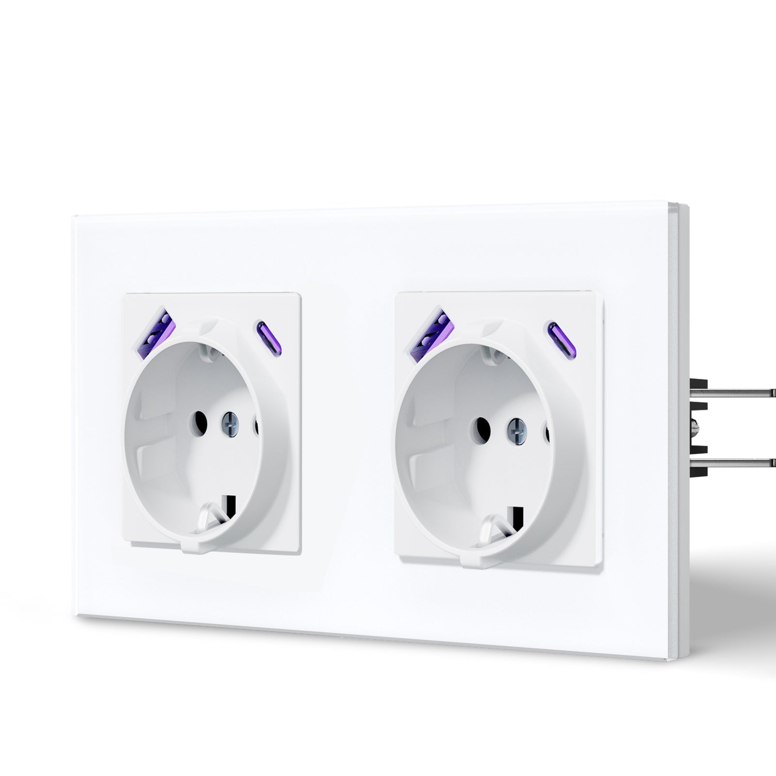 BSEED 20W EU sockets with Fact Charge Type-C USB with Claw technology Power Outlets & Sockets Bseedswitch 