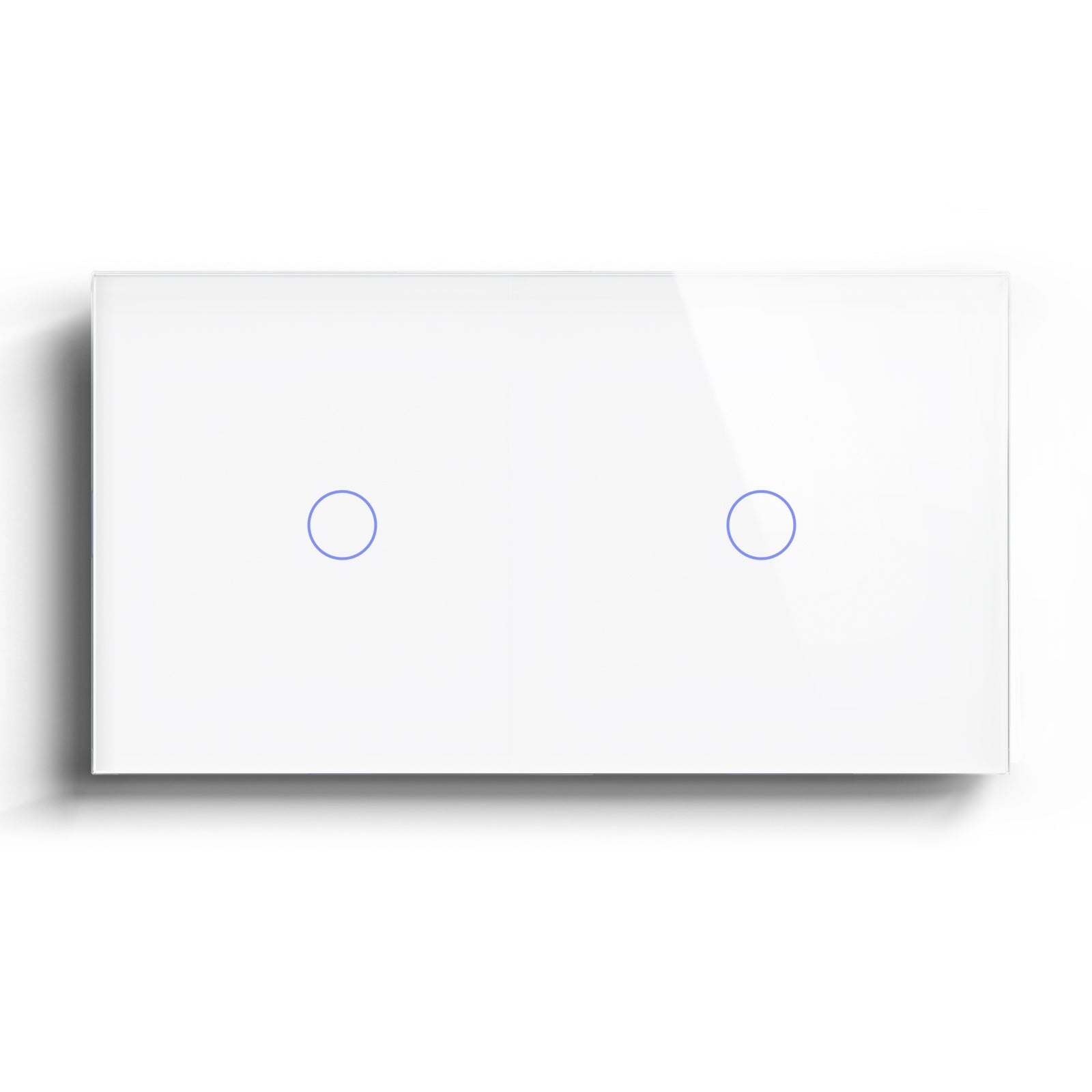 Bseed Smart Zigbee Double Light Switch (Without Neutral) Light Switches Bseedswitch White 1Gang+1Gang 