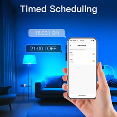 WiFi Smart LED Light Bulb Dimmable Lamp 9W RGB C+W Color Changing Timing Save Energy lamp Bseedswitch 