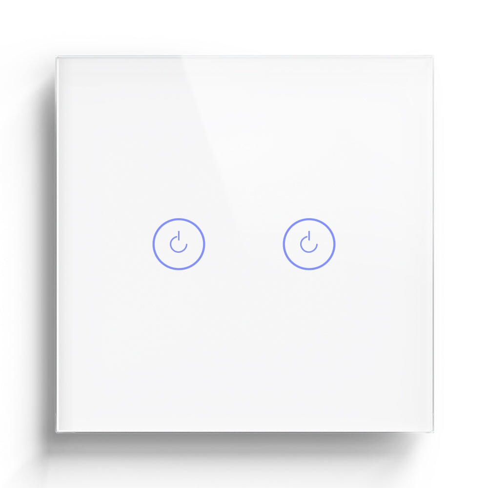 Bseed Smart Wifi Touch Switch 2 Gang 1/2/3 Way 1/2/3 Pcs/Pack Wall Plates & Covers Bseedswitch 