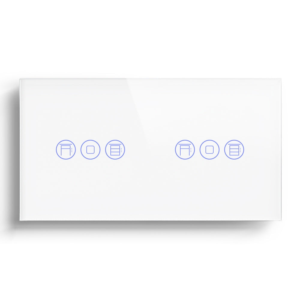 BSEED Zigbee doubel Shutter Switch Smart Wall Touch Switch Bseedswitch 