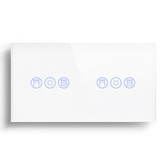 BSEED Zigbee doubel Shutter Switch Smart Wall Touch Switch Bseedswitch 