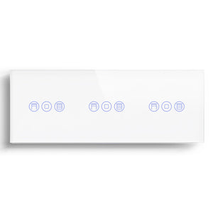 BSEED Zigbee triple Shutter Switch Smart Wall Touch Switch Shutters Bseedswitch 