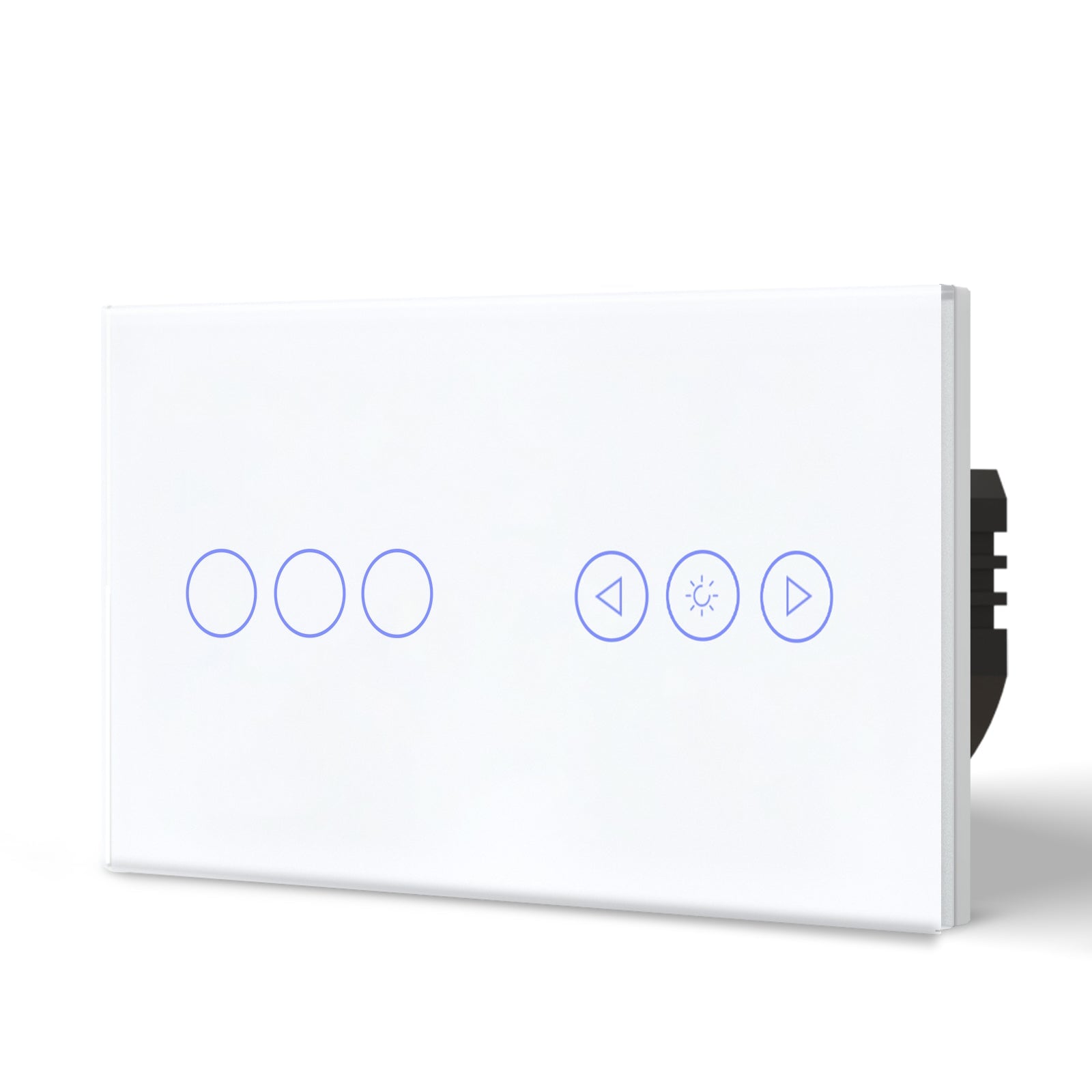 Bseed Smart Wifi Switch With Dimmer Switch Glass Panel 157mm Bseedswitch 