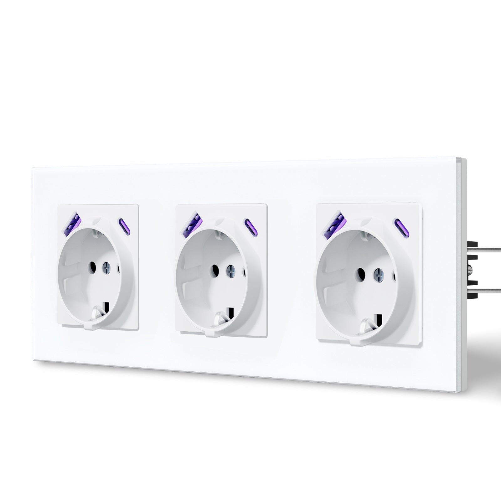 BSEED 20W EU sockets with Fact Charge Type-C USB with Claw technology Power Outlets & Sockets Bseedswitch 