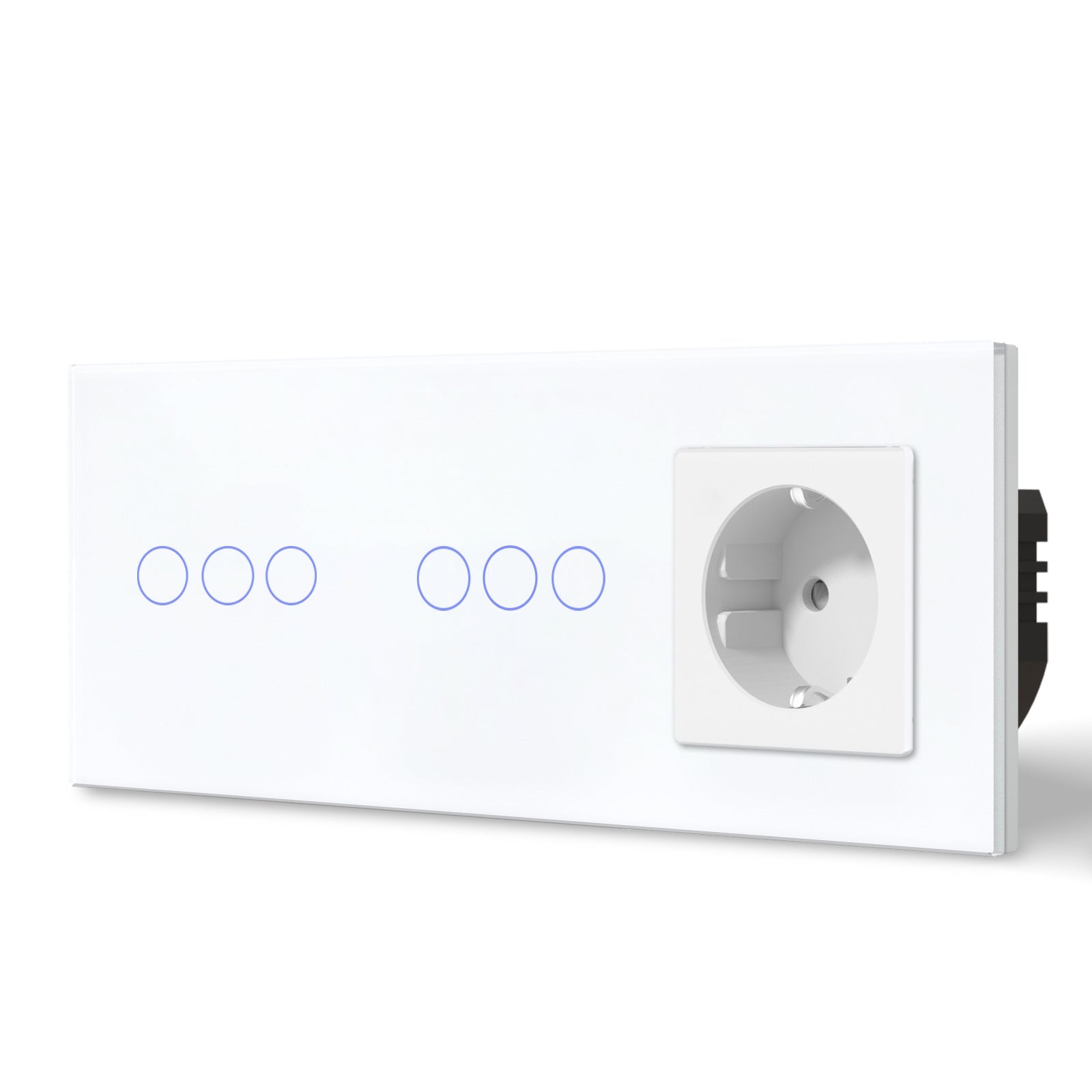 Bseed Smart WiFi Light Switches Multi Control With EU Normal Standard Wall Socket Light Switches Bseedswitch 