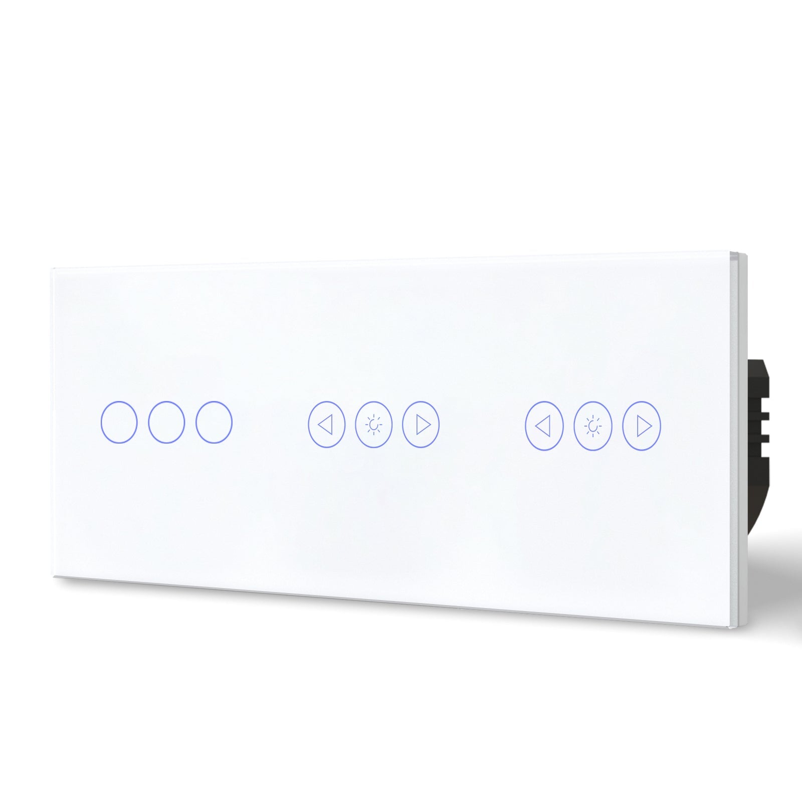 BSEED 1/2/3 Gang WiFi Switch With Double Dimmer Switch 228mm Light Switches Bseedswitch 