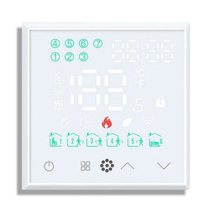 BSEED LED Screen Floor Heating Room Thermostat Controller DIY function key Thermostats Bseedswitch 