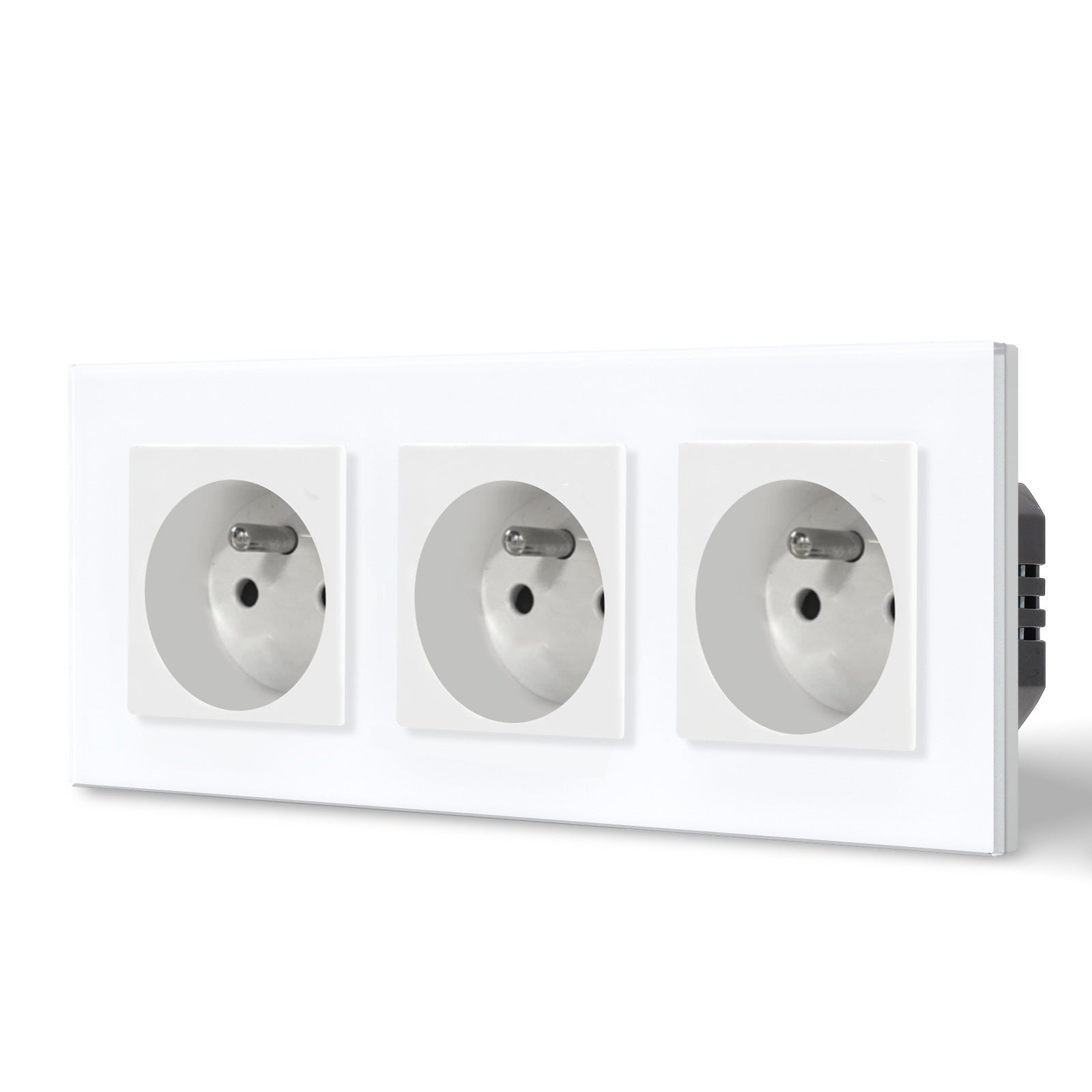 BSEED FR Wall Sockets Power Outlets Kids Protection 16A Wall Plates & Covers Bseedswitch 