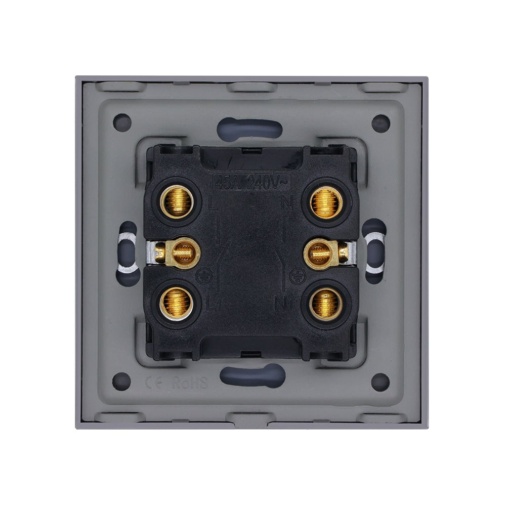 Bseed 45A 1-Gang DP Cooker Switch with Neon Light Switches Bseedswitch 