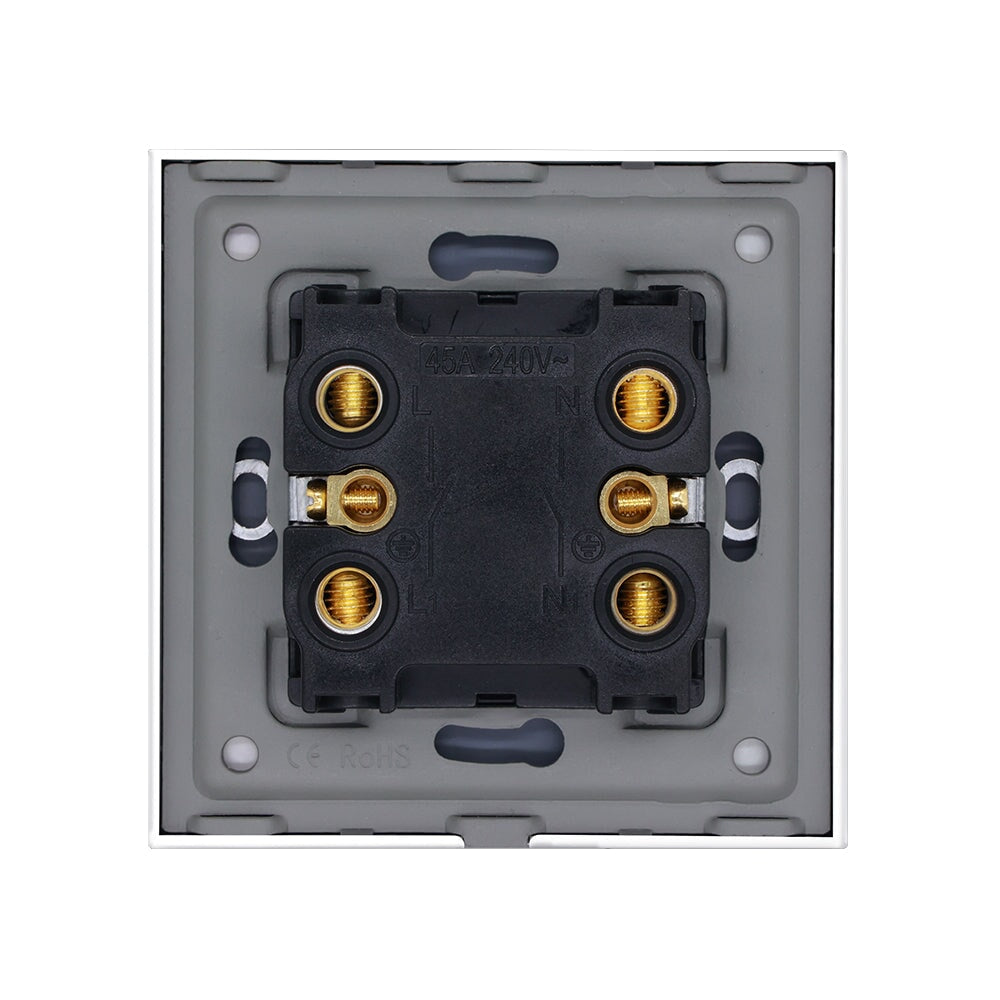 Bseed 45A 1-Gang DP Cooker Switch with Neon Light Switches Bseedswitch 