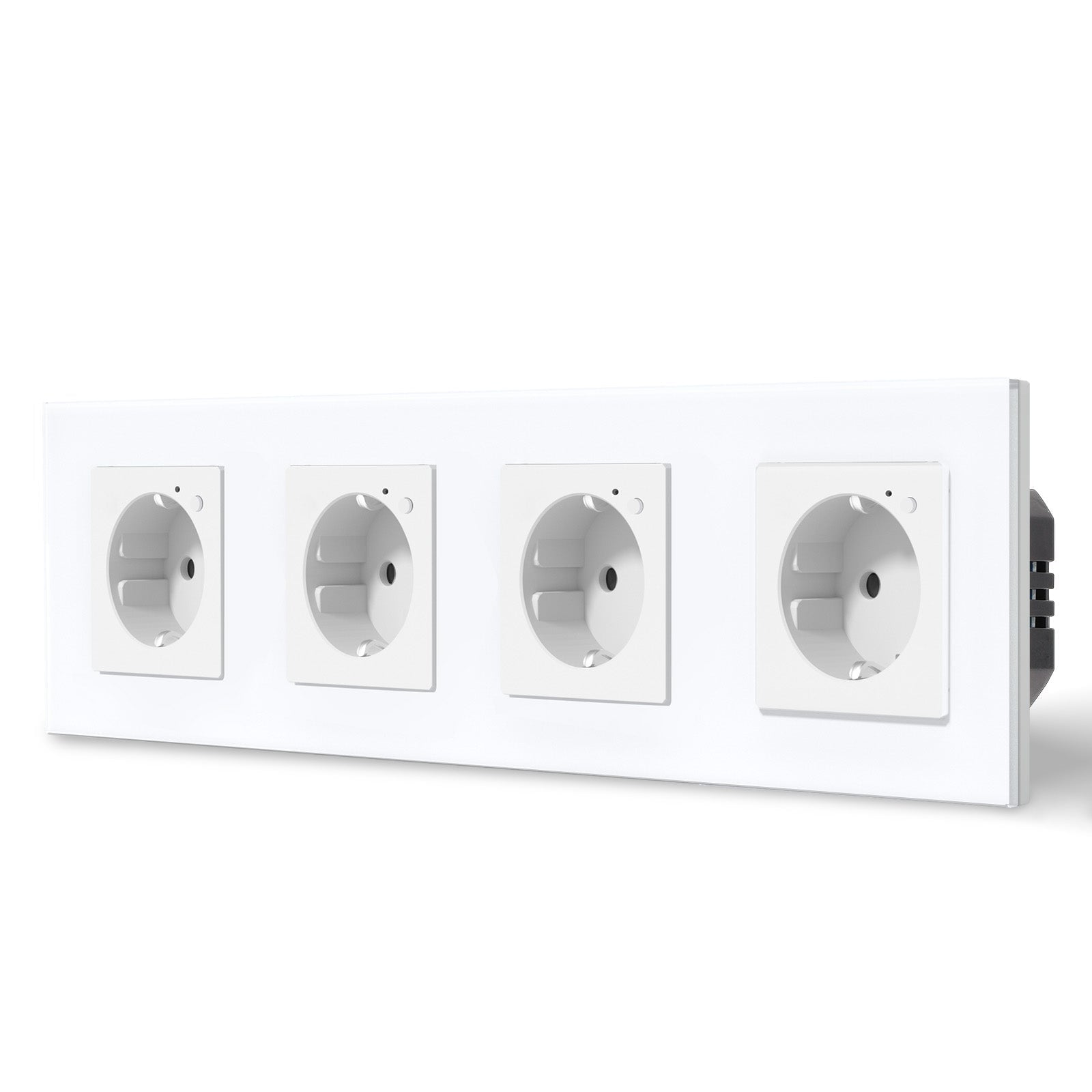 BSEED ZigBee EU Wall Sockets Power Outlets With Energy Monitoring Kids Protection Wall Plates & Covers Bseedswitch 