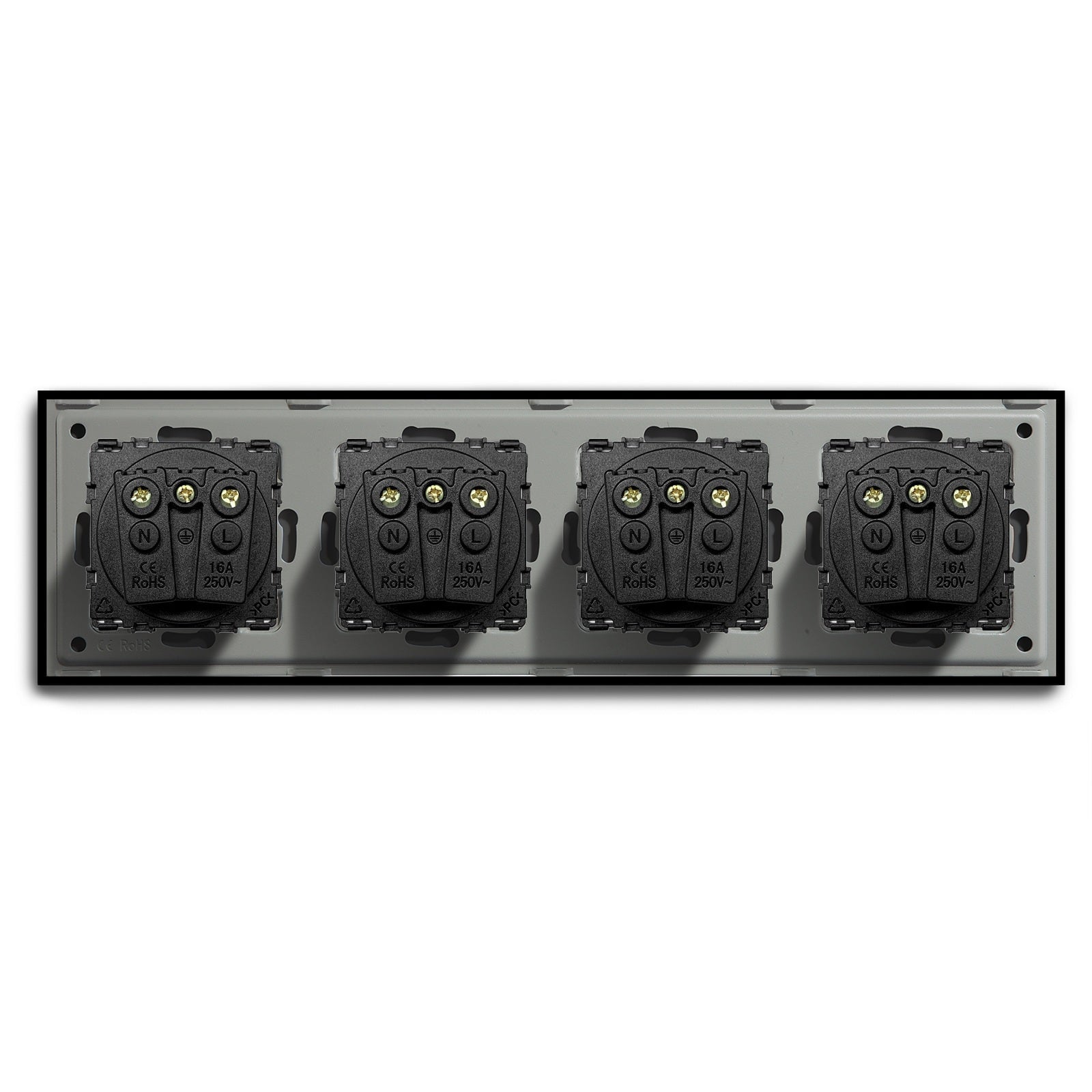 BSEED FR Wall Sockets Power Outlets Kids Protection 16A Wall Plates & Covers Bseedswitch 