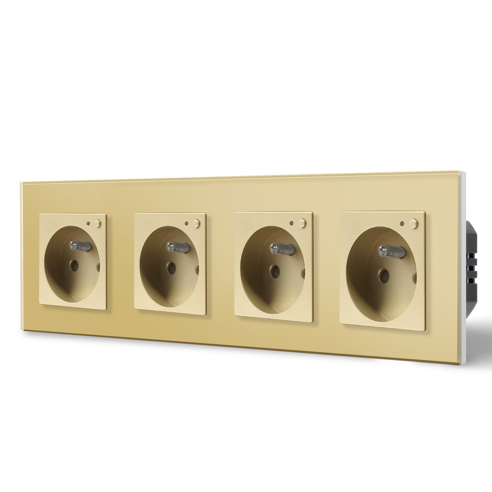 BSEED ZigBee FR Wall Sockets Power Outlets Kids Protection with metering Wall Plates & Covers Bseedswitch 