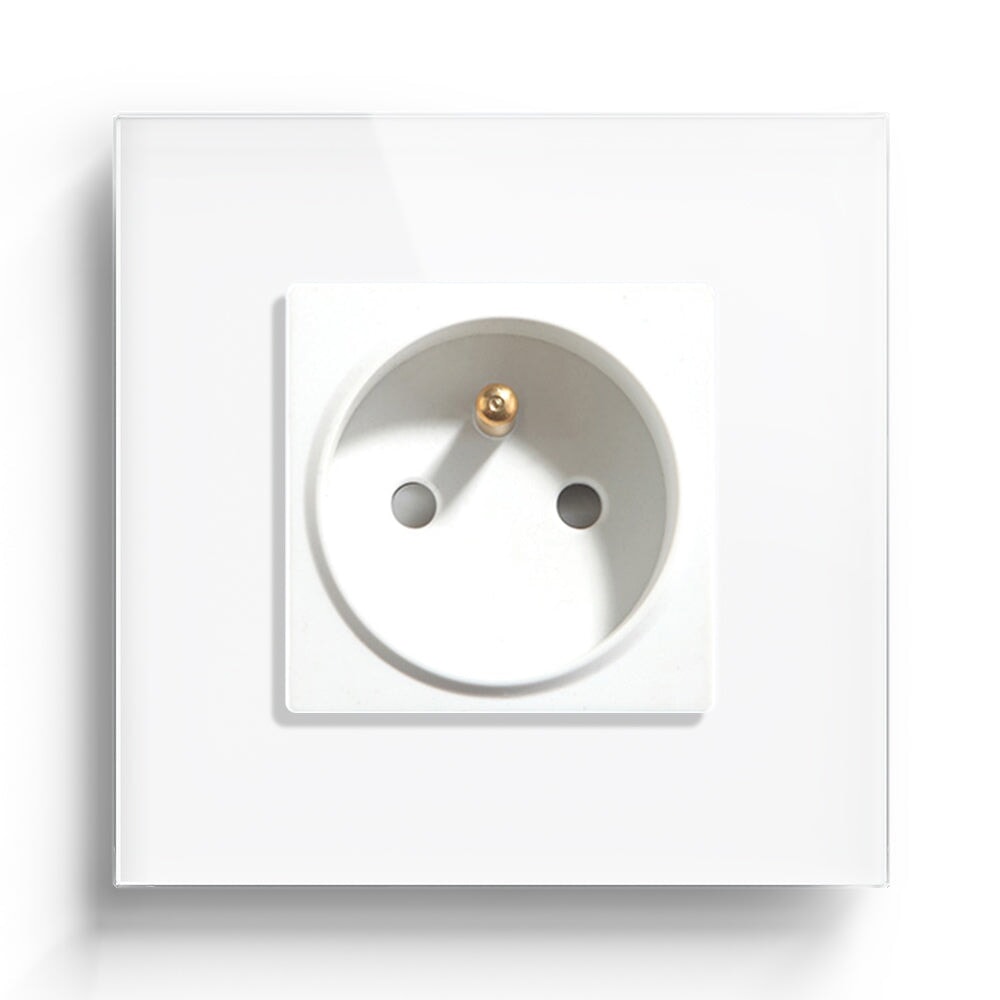 BSEED FR Wall Sockets Power Outlets Kids Protection 16A Wall Plates & Covers Bseedswitch 