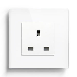 BSEED UK Wall Sockets Single Power Outlets Kids Protection 16A Power Outlets & Sockets Bseedswitch 