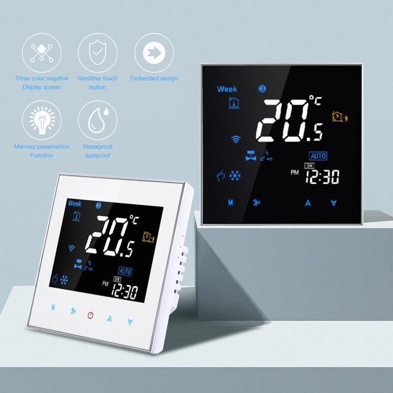 zigbee WiFi Smart Central Air Conditioner Temperature Controller Home Automation Kits Bseedswitch 