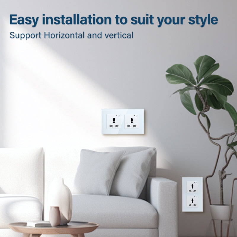 BSEED Smart WiFi Multi-Function Wall Sockets with Energy monitoring Bseedswitch 