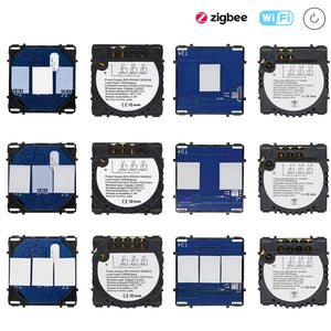 ZigBee Wifi Light Switch with Neutral line Function Key DIY Parts Light Switches Bseedswitch 