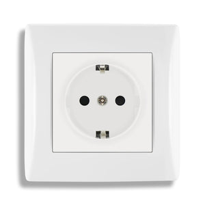 BSEED EU Wall Sockets with clamping technology PC panel Power Outlets & Sockets Bseedswitch 