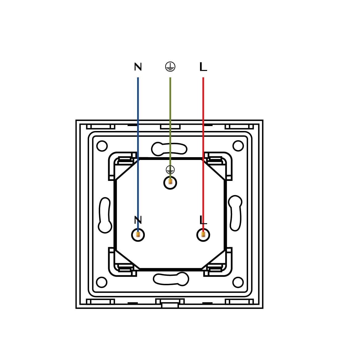 BSEED ZigBee UK Wall Sockets Power Outlets Kids Protection with metering Wall Plates & Covers Bseedswitch 