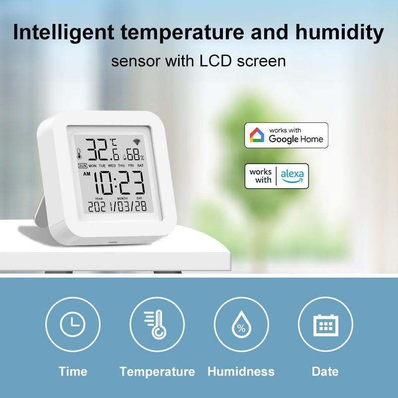 BSEED WIFI smart Tuya Zigbee Temp & Humidity Sensor sensor switch Bseedswitch 