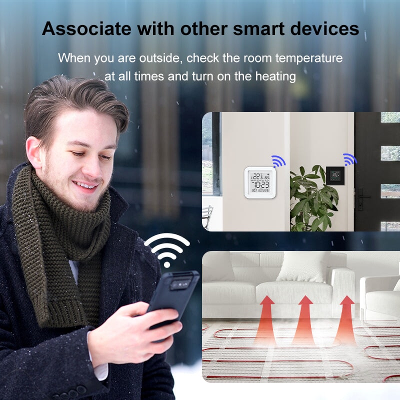 BSEED WIFI smart Tuya Zigbee Temp & Humidity Sensor sensor switch Bseedswitch 