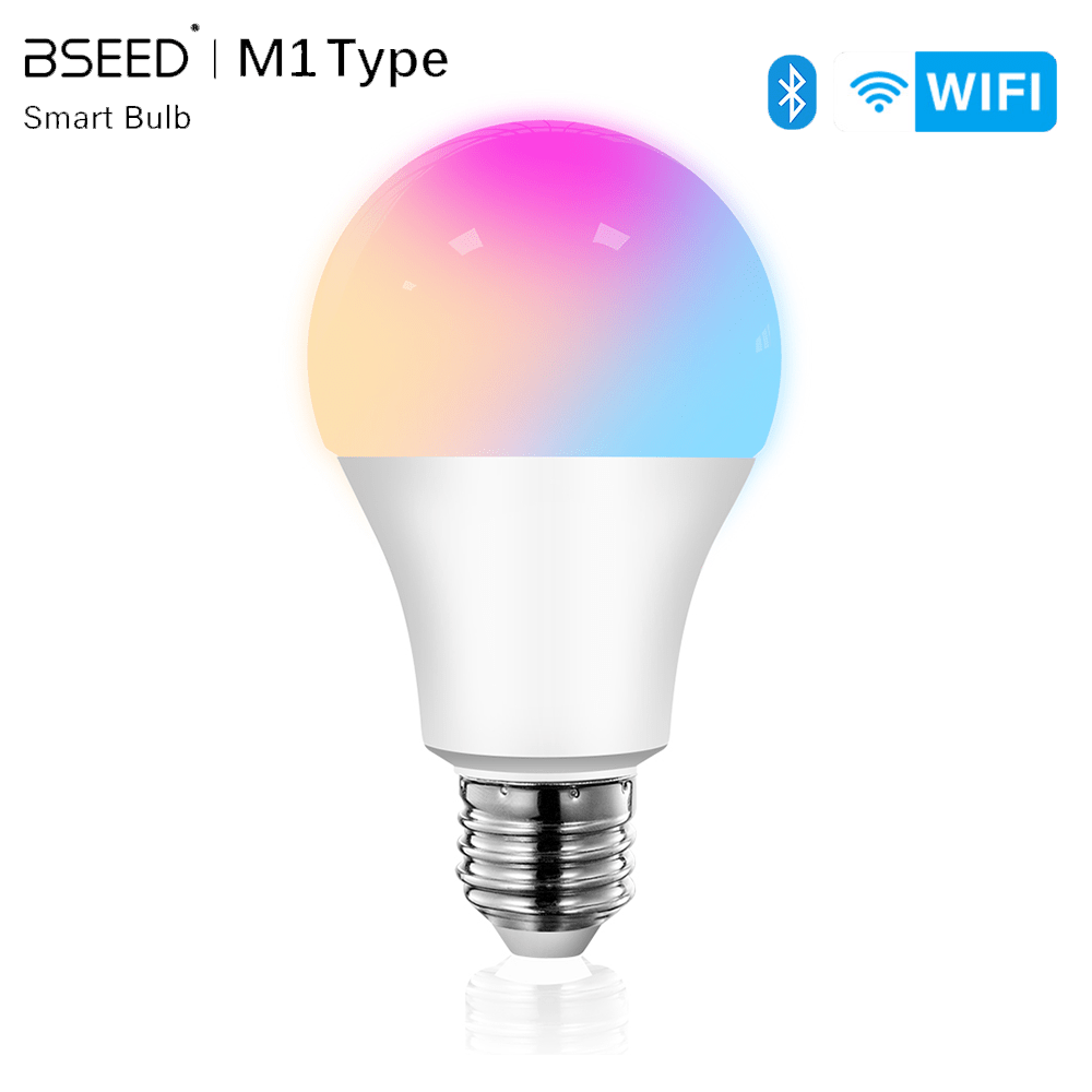 WiFi Smart LED Light Bulb Dimmable Lamp 9W RGB C+W Color Changing Timing Save Energy lamp Bseedswitch 1 PCS/Pack 