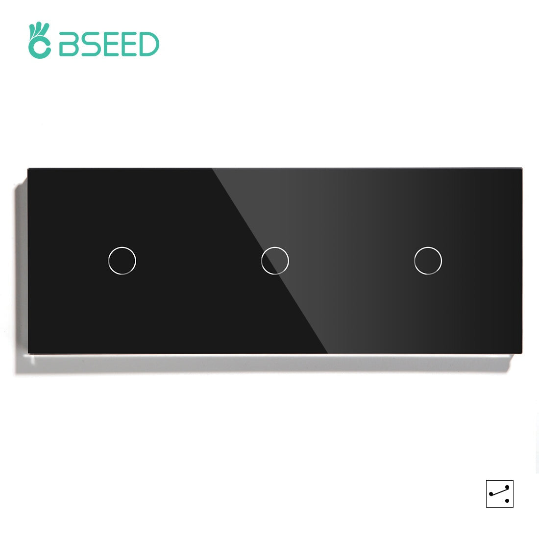 BSEED Product Customization Bseedswitch 1gang 2way touch switch with 1gang 2way touch switch with 1gang 2way switch 